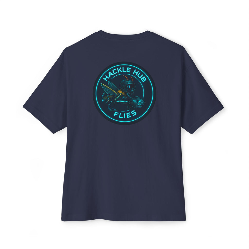 Hackle Hub Futuristic Logo T-shirt