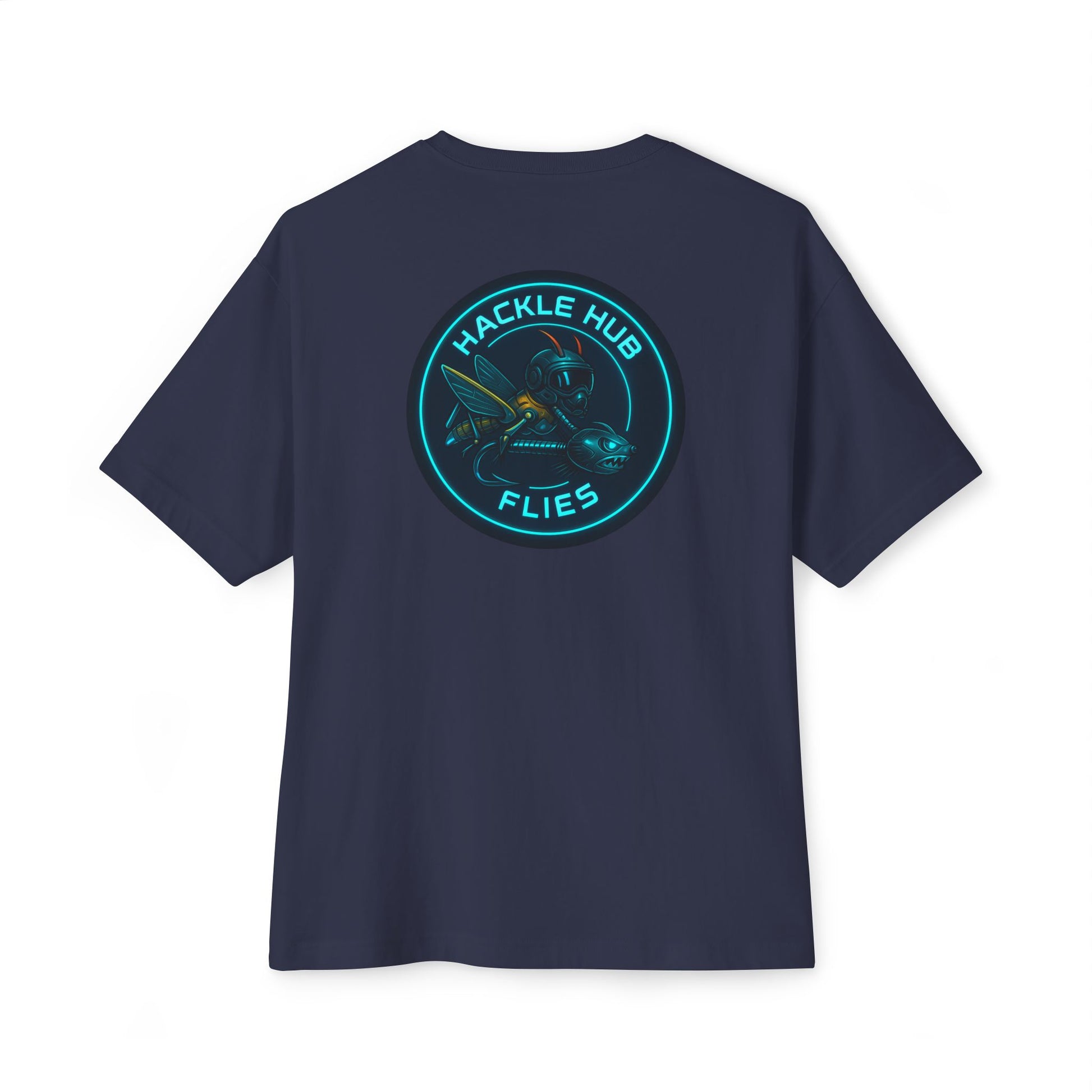 Hackle Hub Futuristic Logo T-shirt