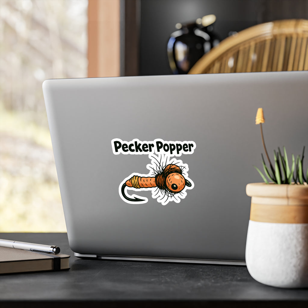 Pecker Popper Vinyl Decal