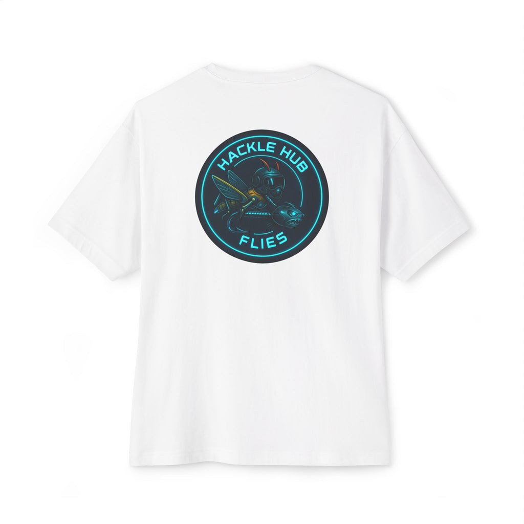 Hackle Hub Futuristic Logo T-shirt