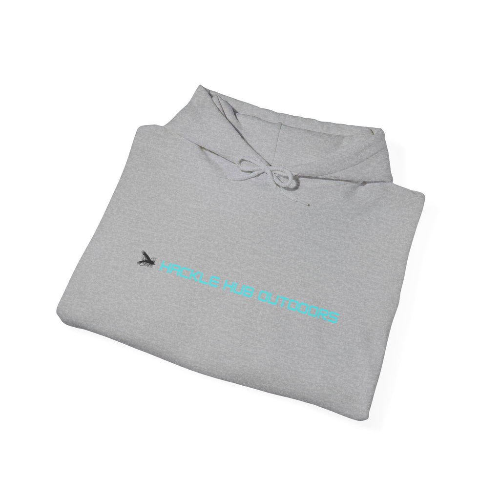 Futuristic Hackle Hub Logo Hoodie