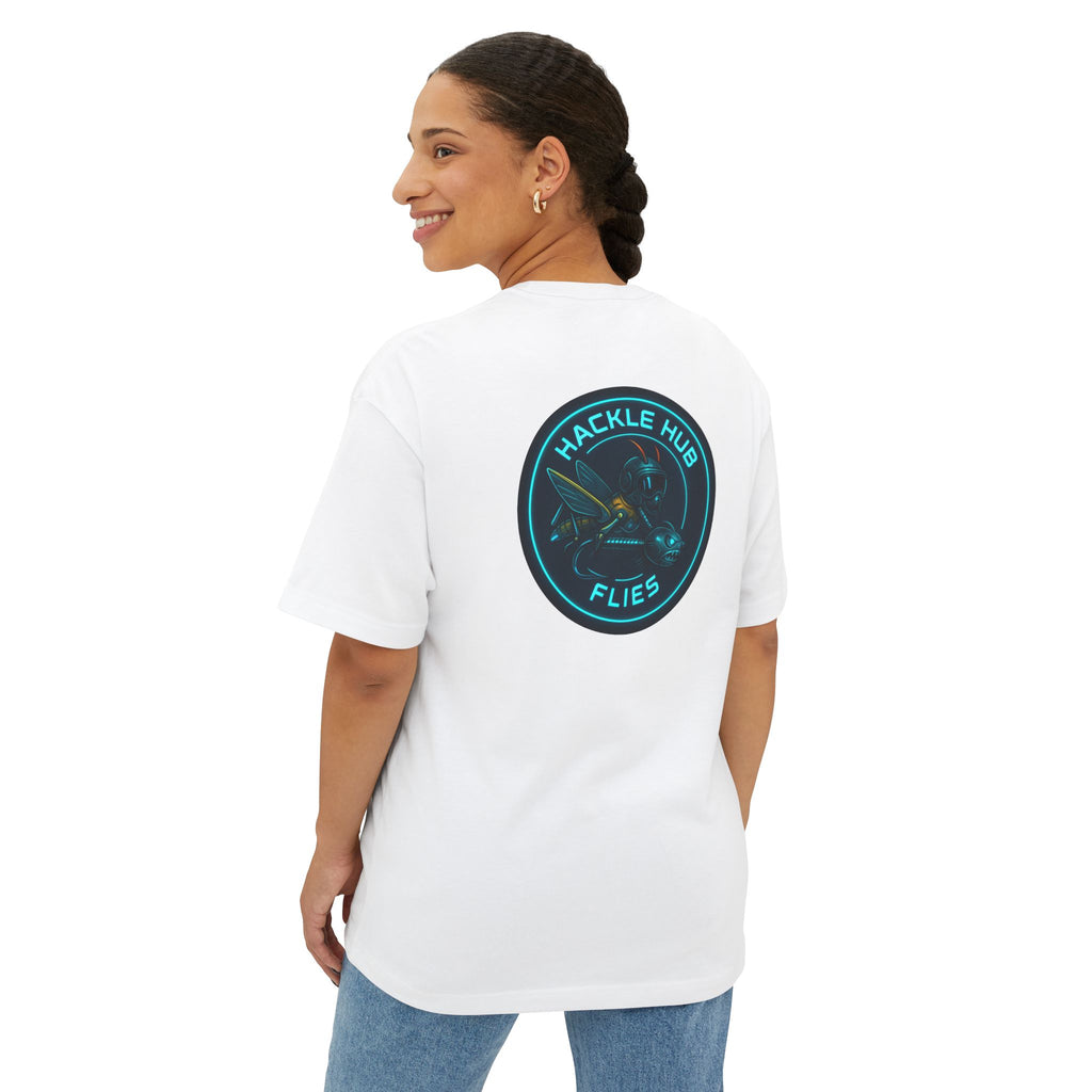 Hackle Hub Futuristic Logo T-shirt