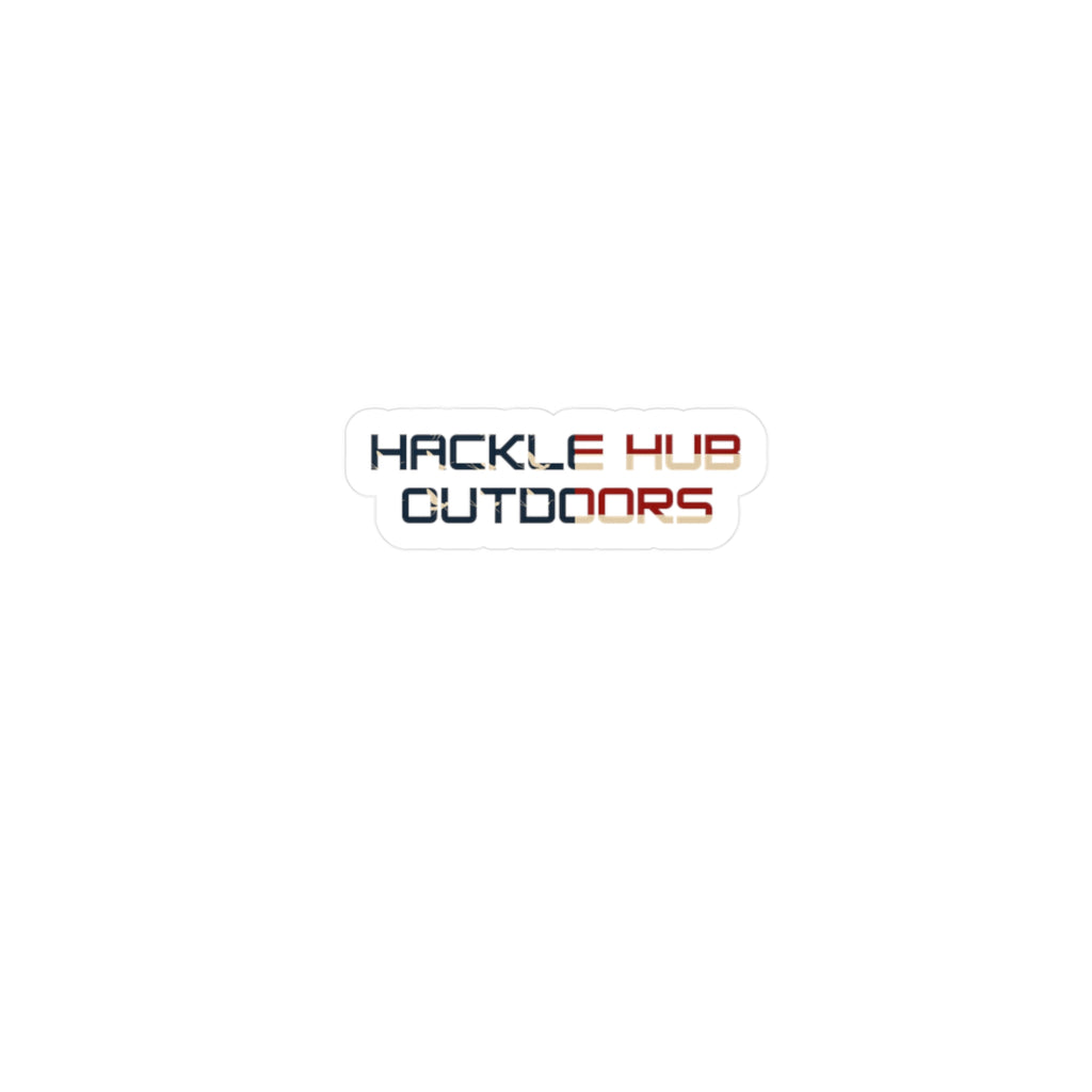 Hackle Hub Vinyl Decal