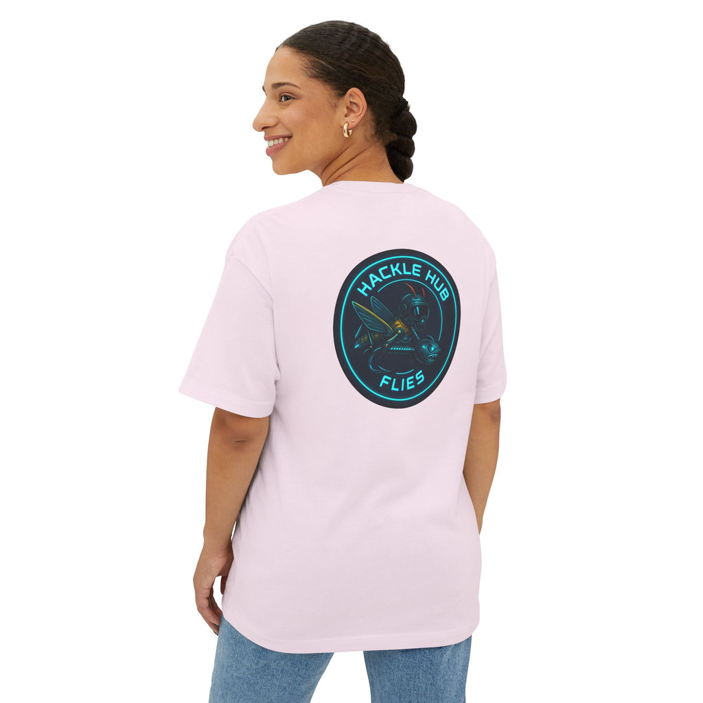 Hackle Hub Futuristic Logo T-shirt
