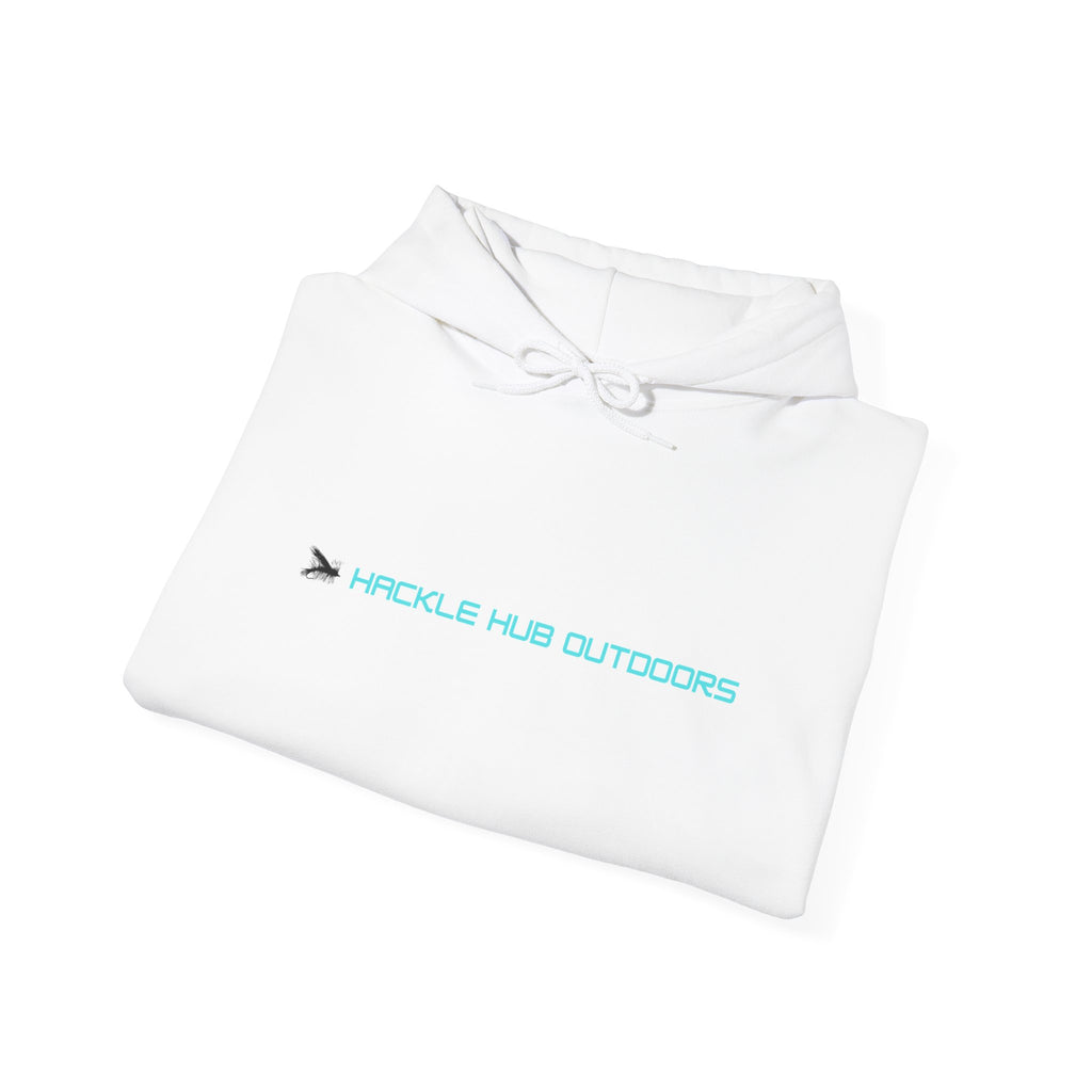 Futuristic Hackle Hub Logo Hoodie