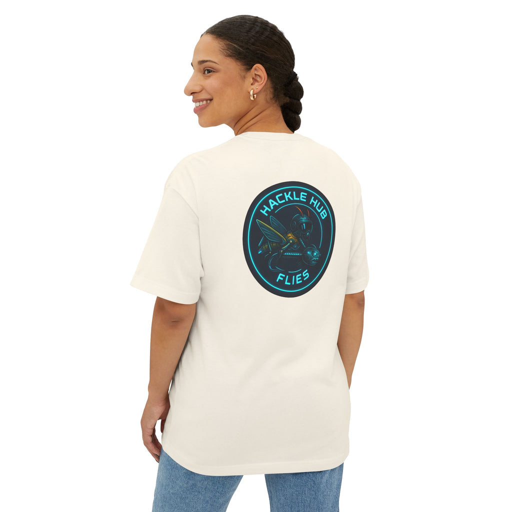 Hackle Hub Futuristic Logo T-shirt