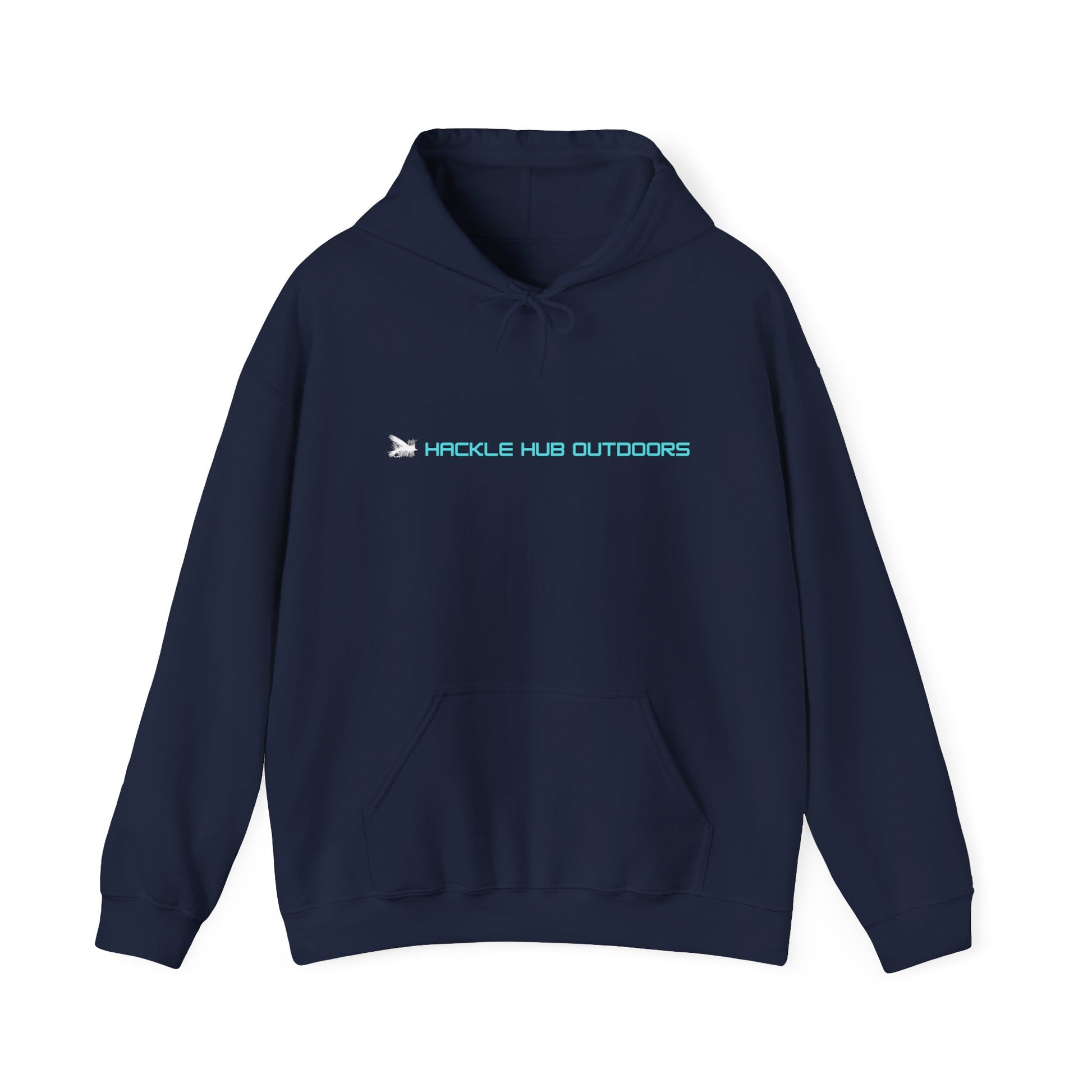 Futuristic Hackle Hub Logo Hoodie