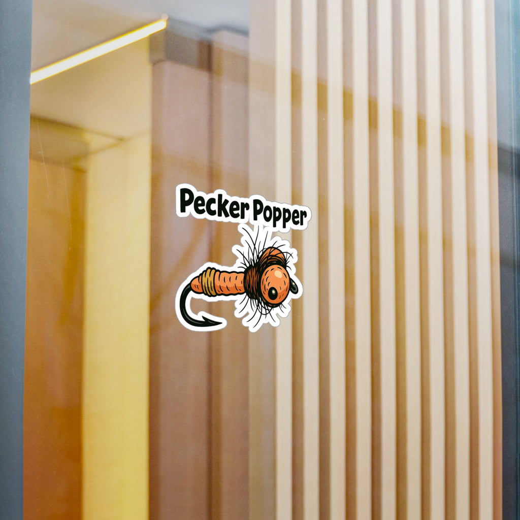 Pecker Popper Vinyl Decal