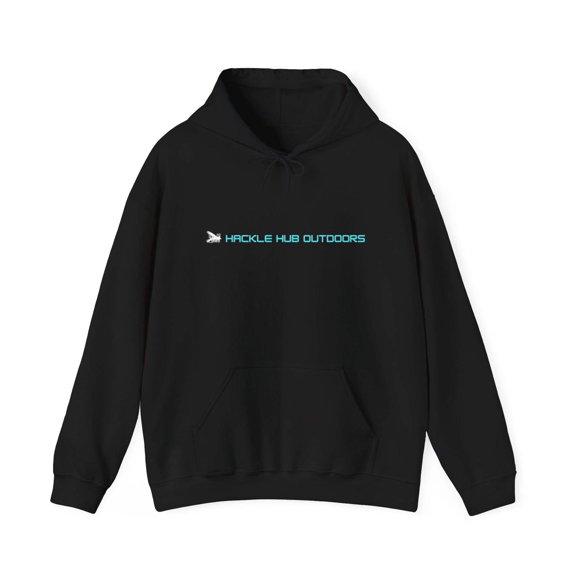 Futuristic Hackle Hub Logo Hoodie
