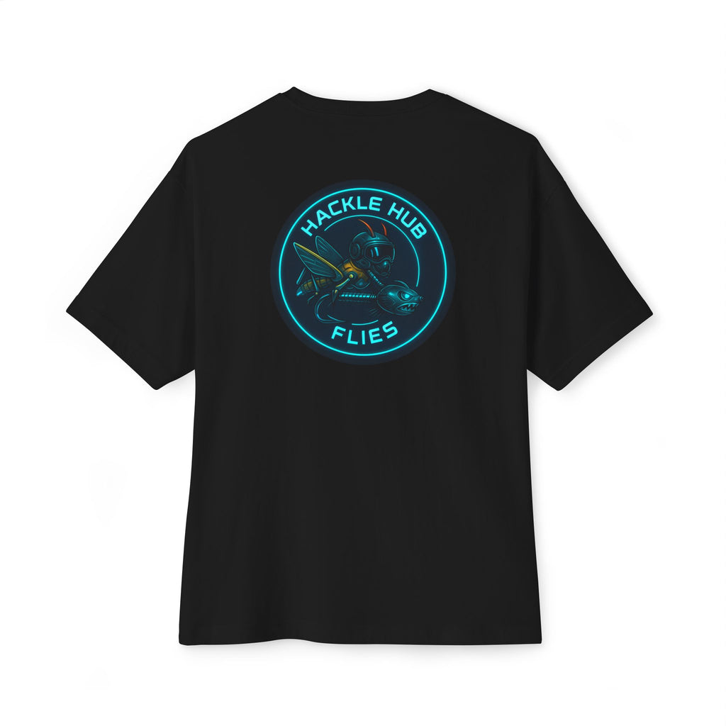 Hackle Hub Futuristic Logo T-shirt