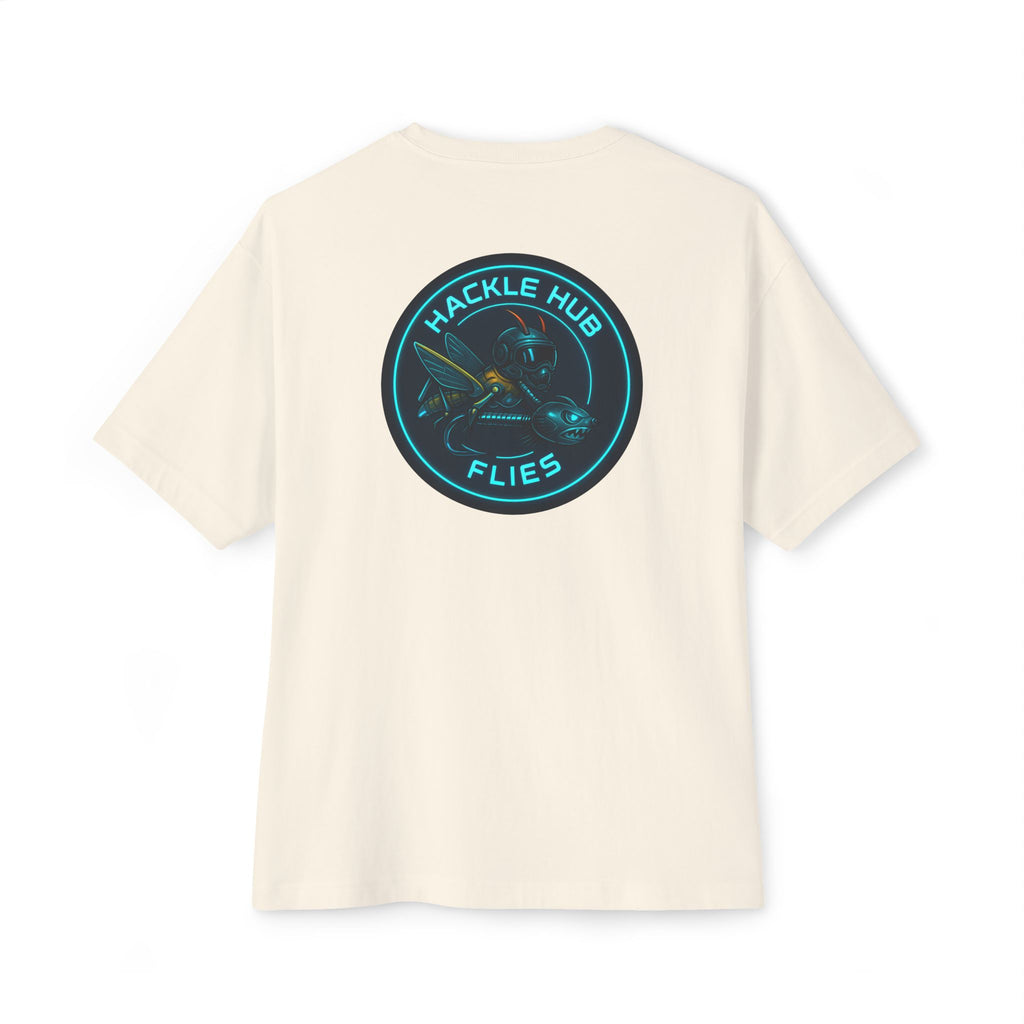 Hackle Hub Futuristic Logo T-shirt