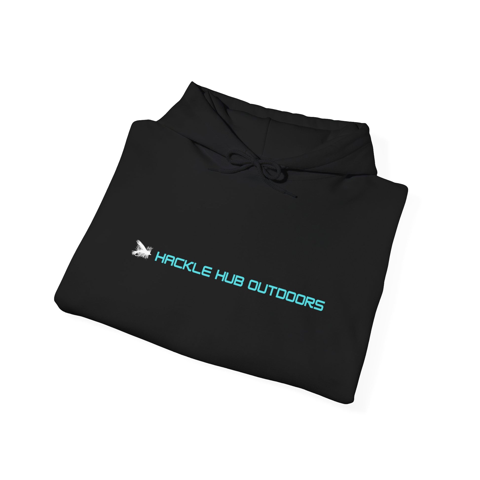 Futuristic Hackle Hub Logo Hoodie