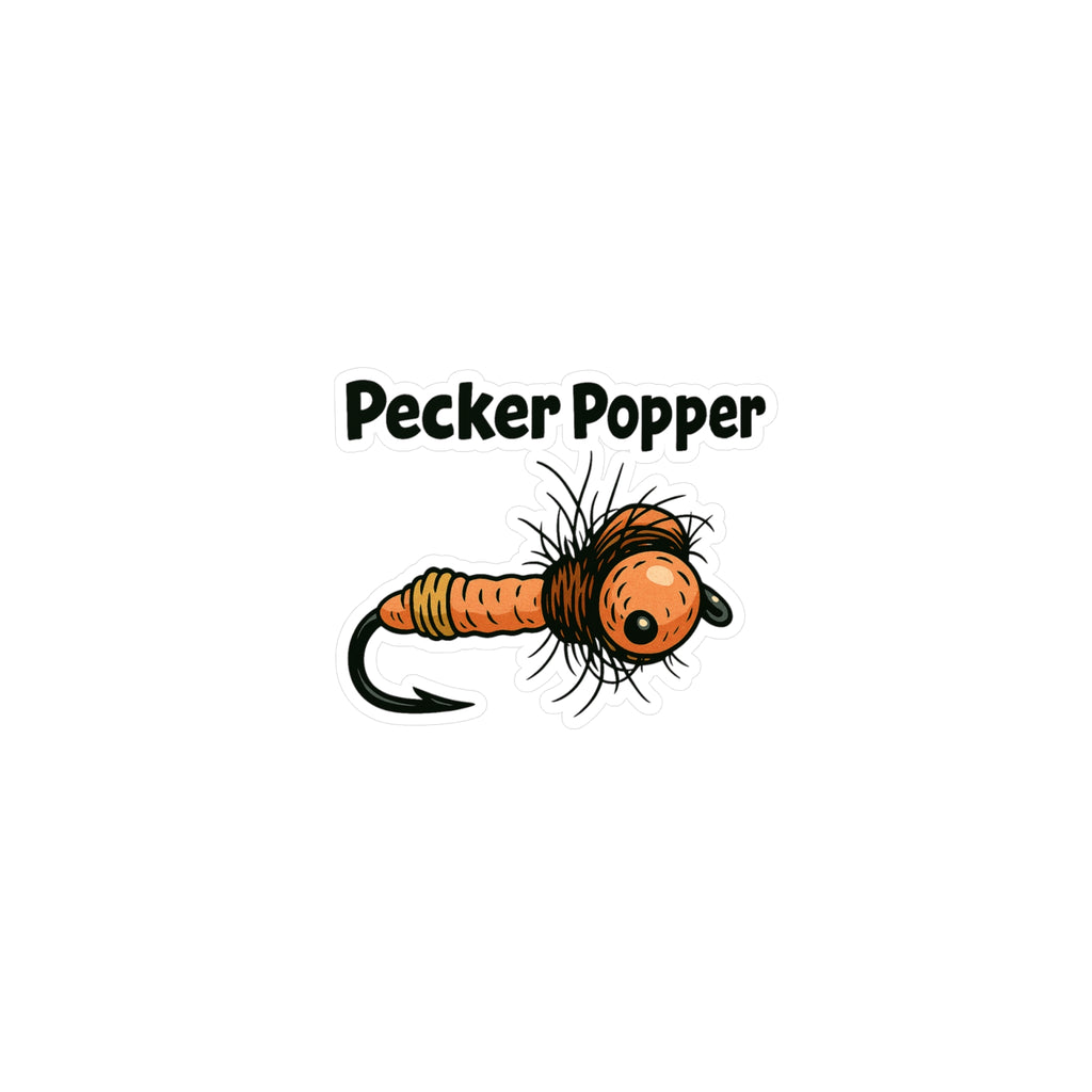 Pecker Popper Vinyl Decal
