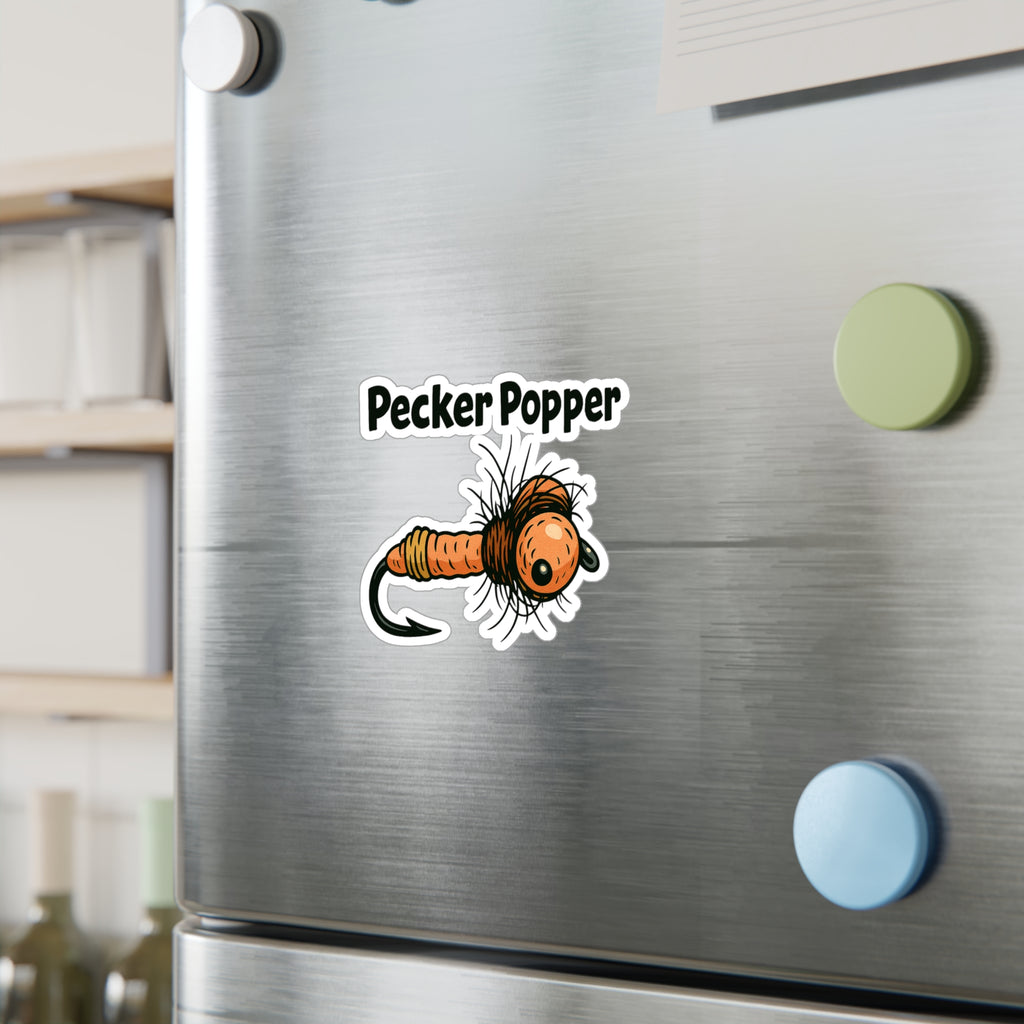 Pecker Popper Vinyl Decal