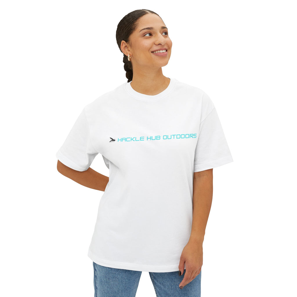 Hackle Hub Futuristic Logo T-shirt