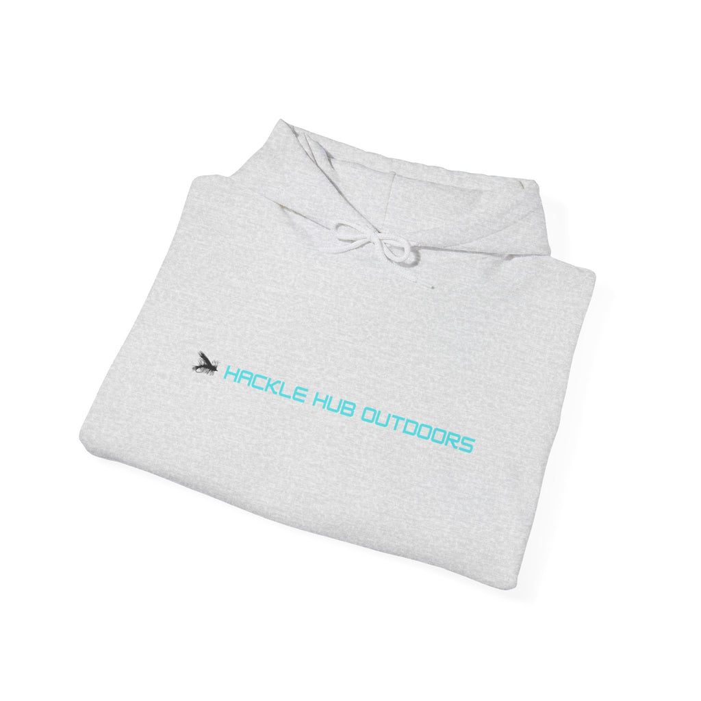 Futuristic Hackle Hub Logo Hoodie