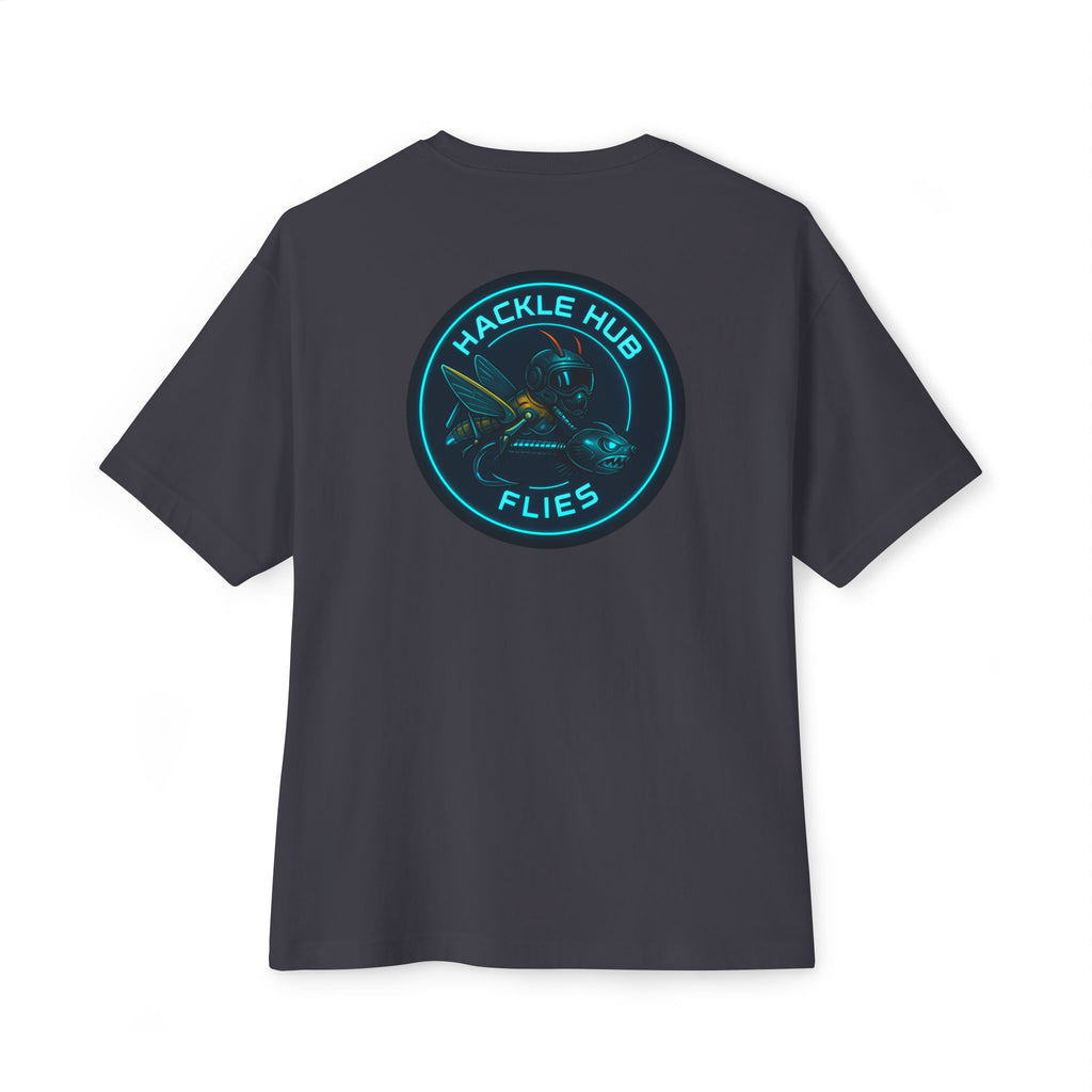 Hackle Hub Futuristic Logo T-shirt